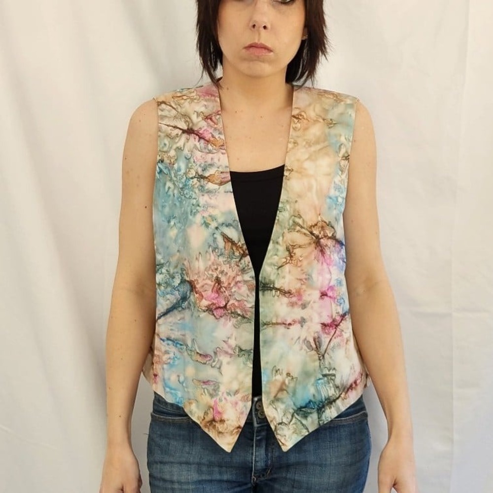 90s‎ Handmade Marbled Vest